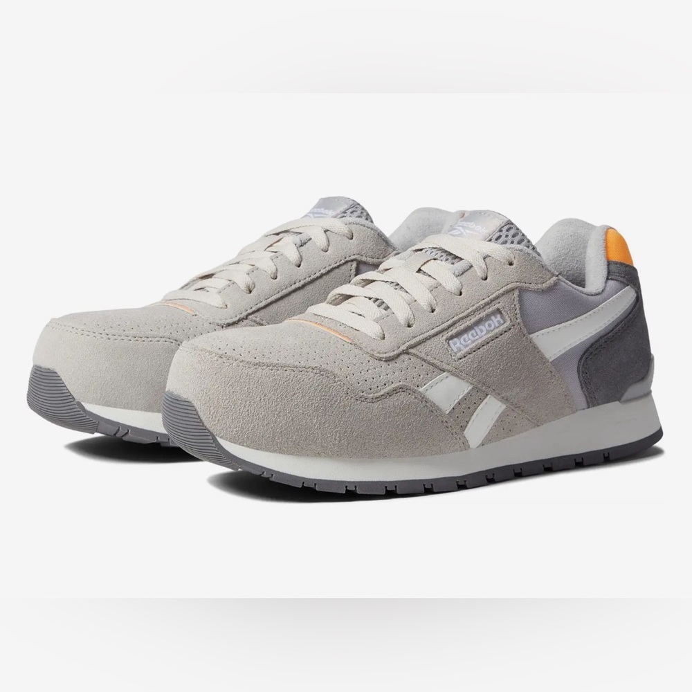 Reebok Work - Gray & Orange Retro Harman Work SD10 Comp Toe Shoe    Wome…